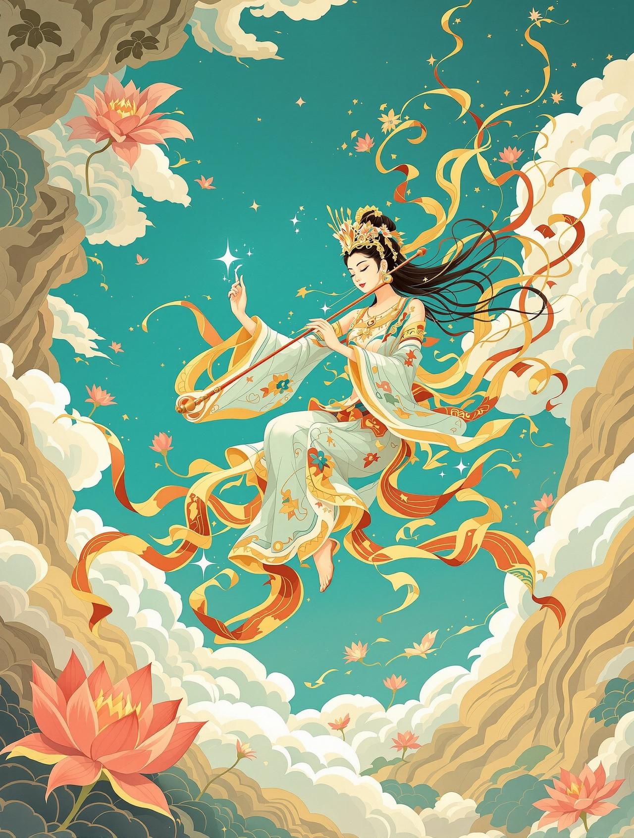 敦煌·飞天壁画 - 日漫大全 敦煌·飞天壁画 - 日漫大全推荐古风国漫